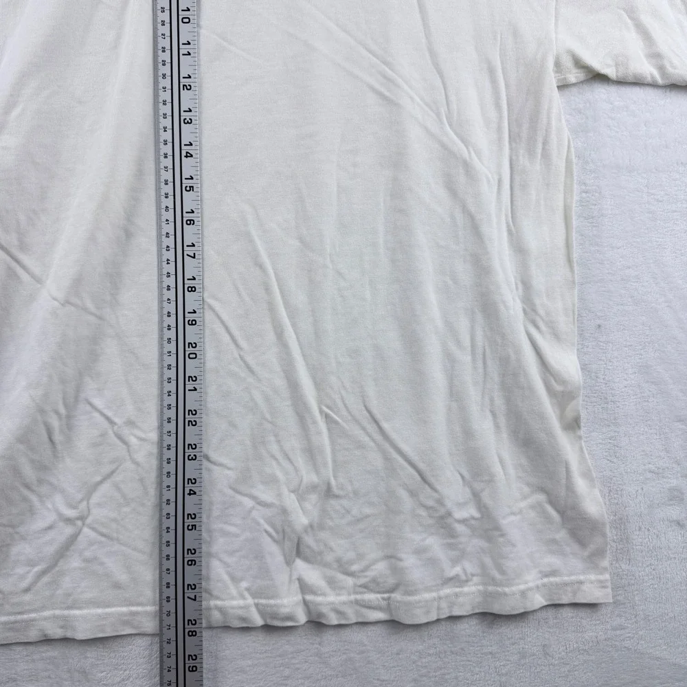 Top Heavy T-Shirt God Rules Cross Graphic White XL - Picture 6 of 8